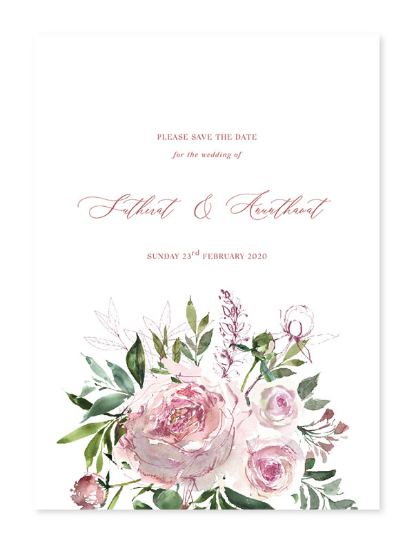 การ์ดแต่งงานสวยๆ ขนาด 5x7 4x6 การ์ดแต่งงานวินเทจ การ์ดแต่งงาน เรียบหรู