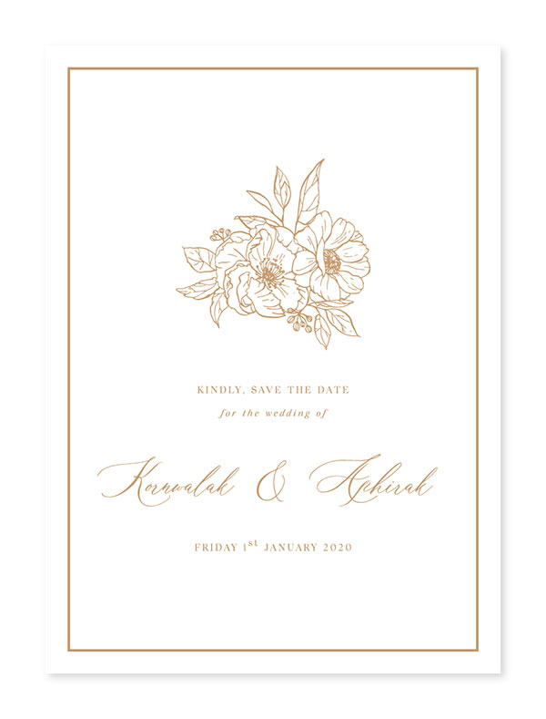 การ์ดแต่งงานเก๋ๆ การ์ดแต่งงานสวยๆ การ์ดแต่งงาน เรียบหรู