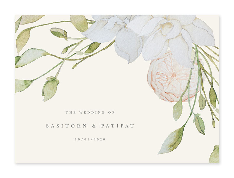 การ์ดแต่งงาน 5x7 การ์ดแต่งงานราคาถูก การ์ดแต่งงานสวยๆ