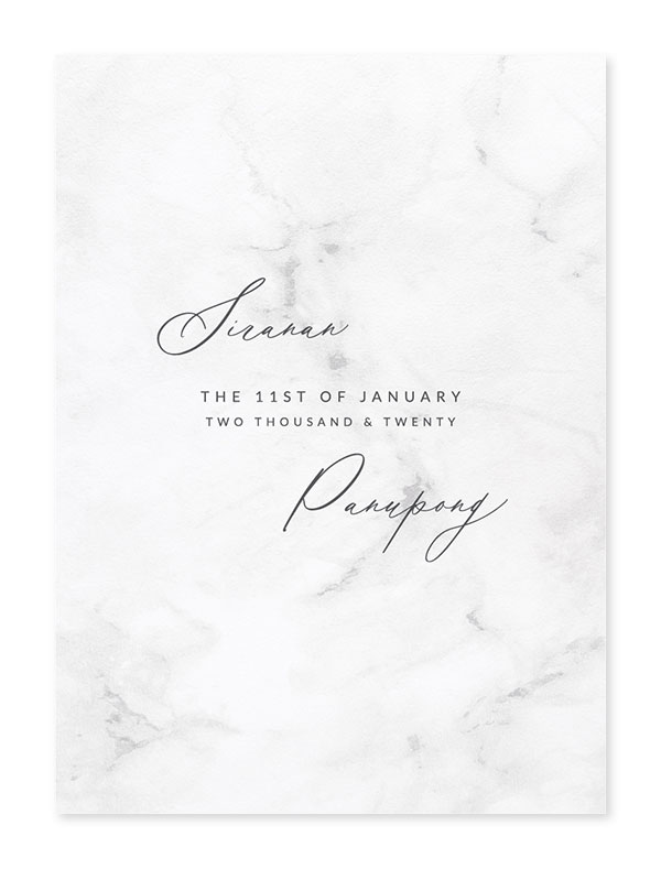 การ์ดแต่งงานสวยๆ ขนาด 5x7 4x6 การ์ดแต่งงานวินเทจ การ์ดแต่งงาน เรียบหรู