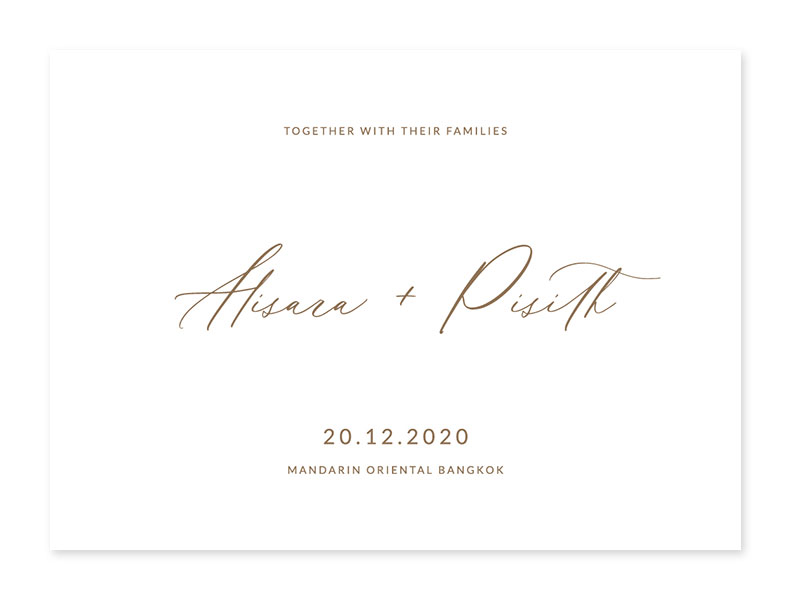 การ์ดแต่งงานสวยๆ ขนาด 5x7 4x6 การ์ดแต่งงานวินเทจ การ์ดแต่งงาน เรียบหรู