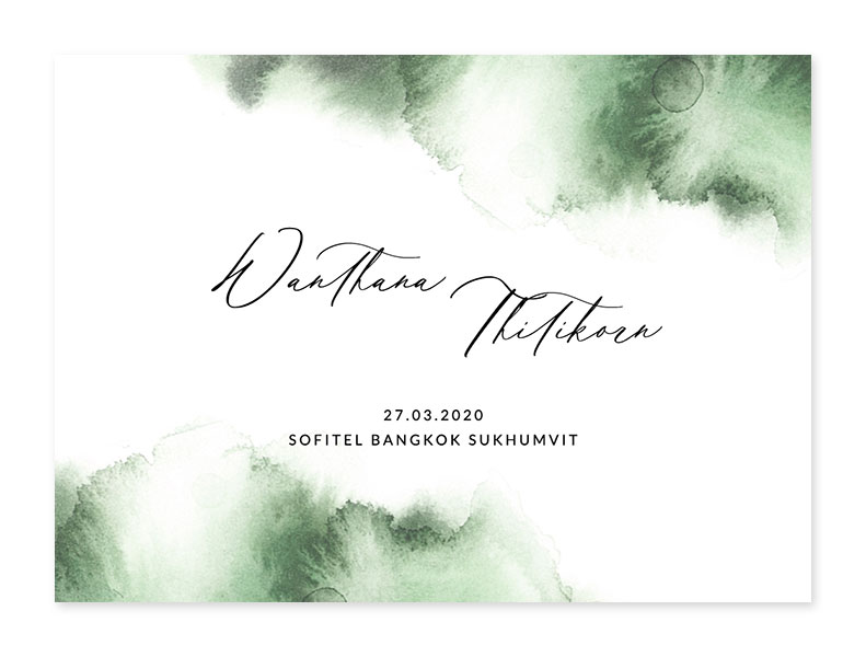 แบบการ์ดแต่งงานเก๋ๆ แบบการ์ดแต่งงานวินเทจ พิมพ์การ์ดแต่งงาน