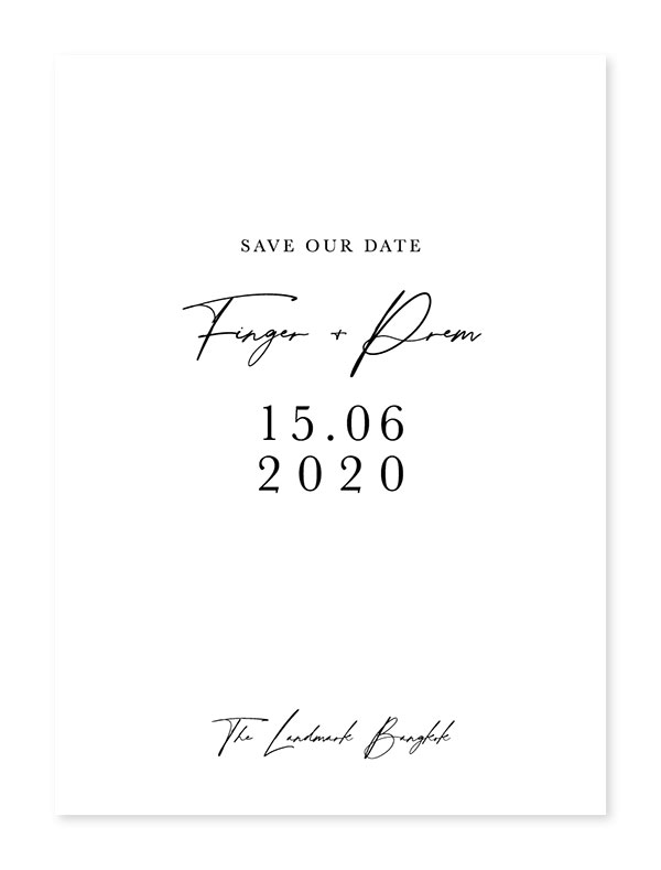 แบบการ์ดแต่งงานเก๋ๆ แบบการ์ดแต่งงานวินเทจ พิมพ์การ์ดแต่งงาน