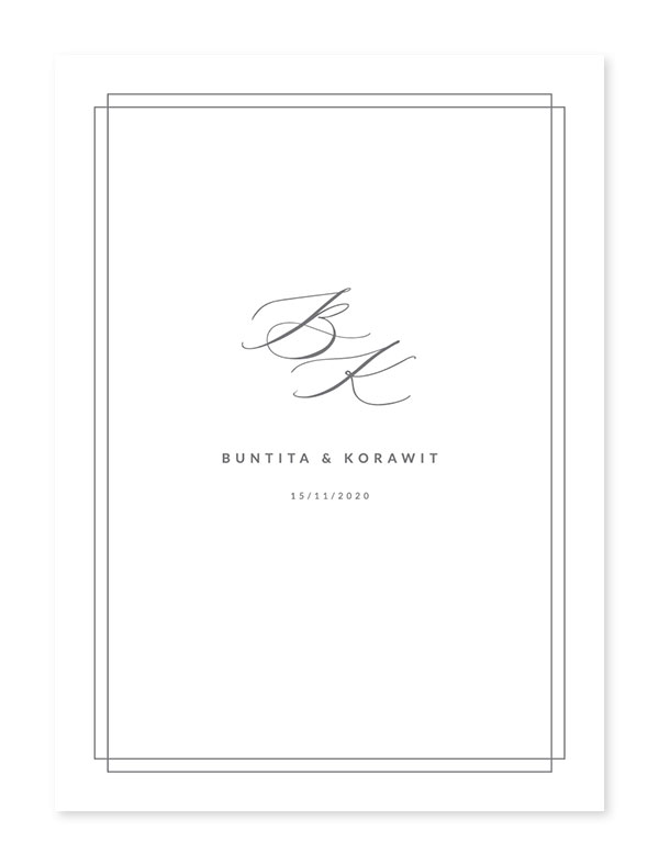 แบบการ์ดแต่งงานเก๋ๆ แบบการ์ดแต่งงานวินเทจ พิมพ์การ์ดแต่งงาน