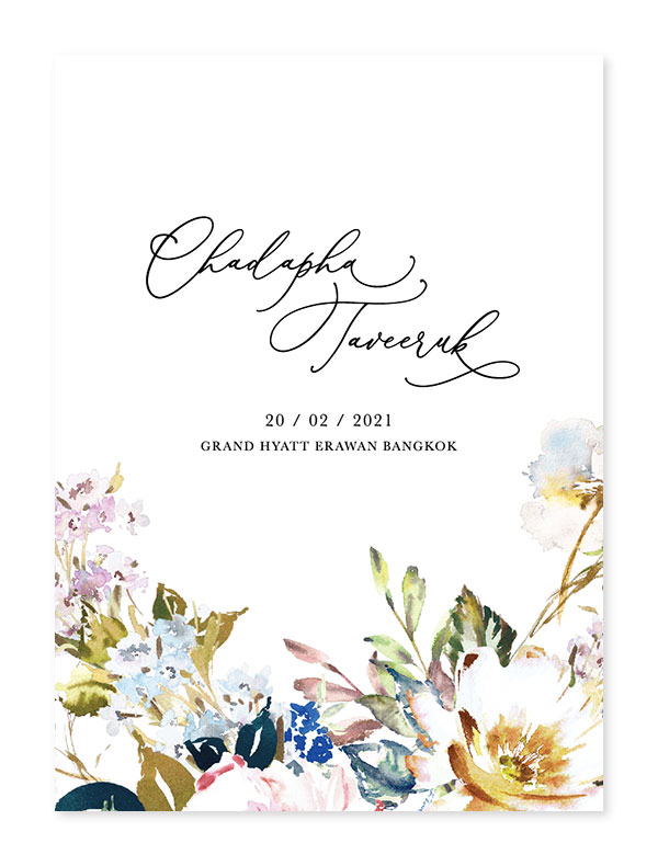 การ์ดแต่งงานหรูๆ การ์ดแต่งงาน 2020 การ์ดแต่งงาน minimal