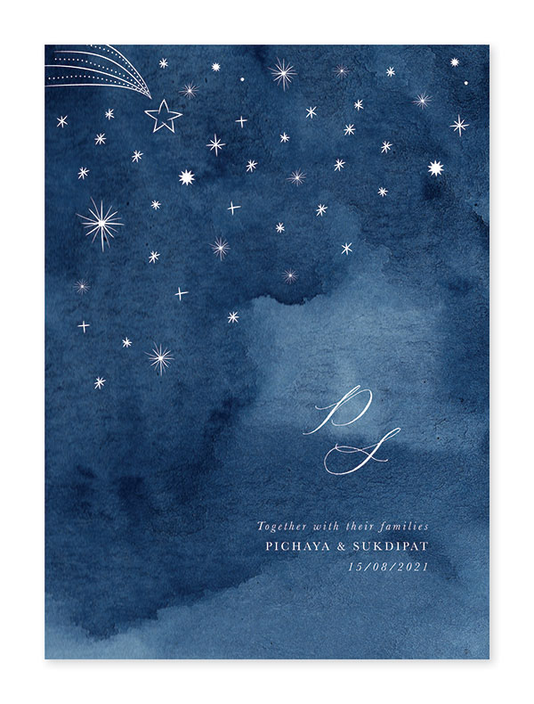 การ์ดแต่งงานสวยๆ การ์ดแต่งงานวินเทจ การ์ดแต่งงาน เรียบหรู