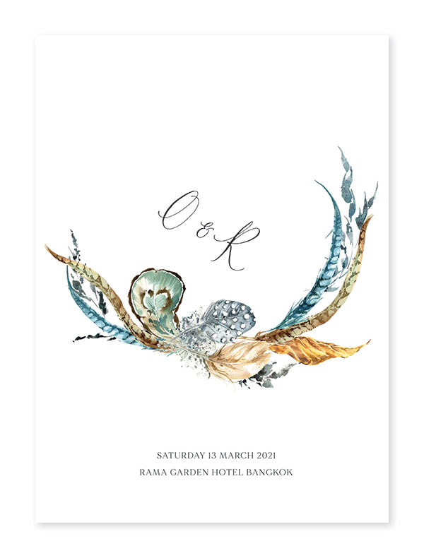 การ์ดแต่งงานเก๋ๆ การ์ดแต่งงานสวยๆ การ์ดแต่งงาน เรียบหรู