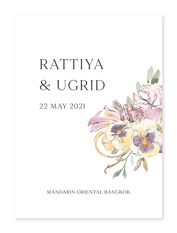 การ์ดแต่งงานเก๋ๆ การ์ดแต่งงานสวยๆ การ์ดแต่งงาน เรียบหรู