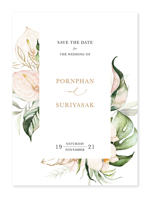 การ์ดแต่งงานหน้าหลัง การ์ดแต่งงานราคาถูก การ์ดแต่งงาน 5x7 4x6 4x9 นิ้ว