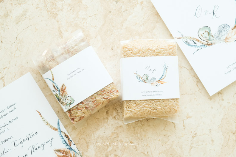 ของชำร่วยข้าวสาร ของชำร่วยข้าวสามสี ของชำร่วยข้าวมงคล