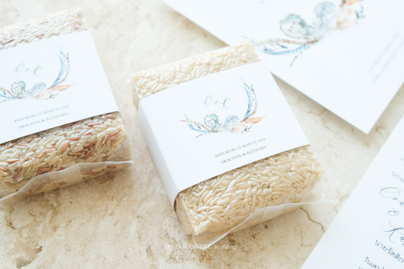 ของชำร่วยข้าวสาร ของชำร่วยข้าวสามสี ของชำร่วยข้าวมงคล