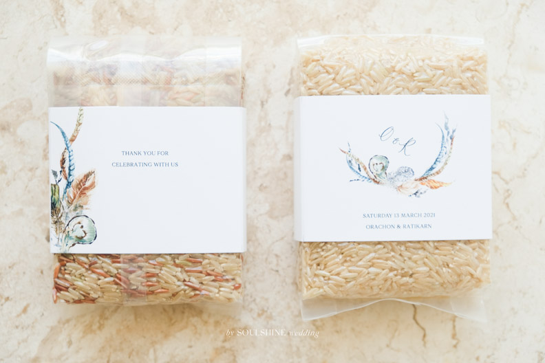 ของชำร่วยข้าวสาร ของชำร่วยข้าวสามสี ของชำร่วยข้าวมงคล