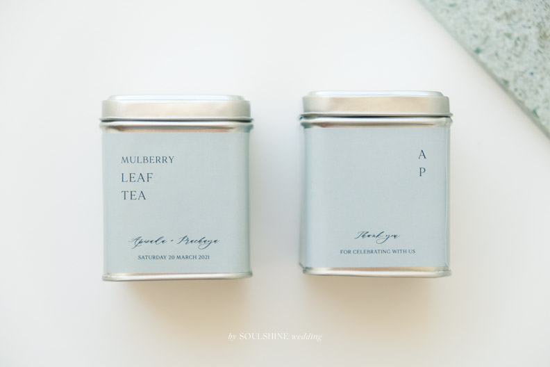 ของชำร่วย งานแต่ง ชาใบหม่อน ชาดอกไม้ ชากุหลาบ