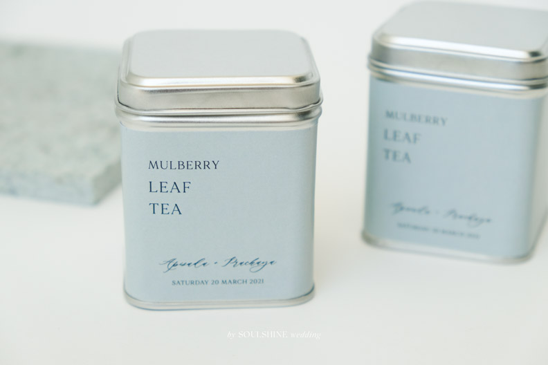 ของชำร่วย งานแต่ง ชาใบหม่อน ชาดอกไม้ ชากุหลาบ