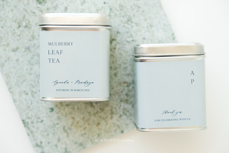 ของชำร่วย งานแต่ง ชาใบหม่อน ชาดอกไม้ ชากุหลาบ