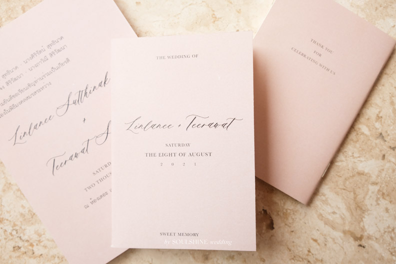 ของชำร่วย งานแต่ง สมุดโน๊ต ขนาด A6