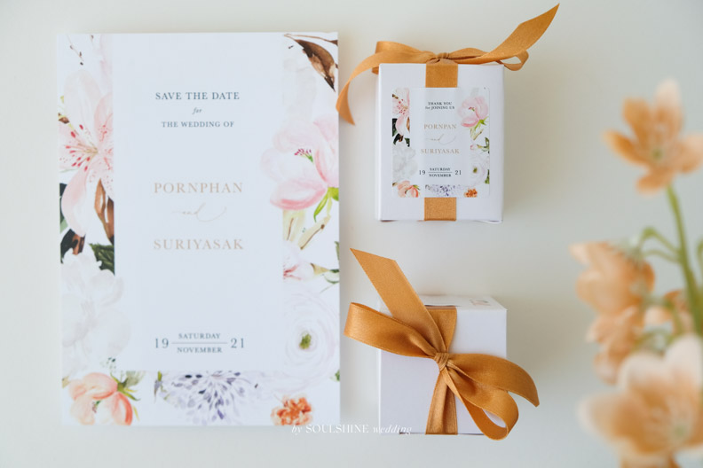 ของชำร่วย งานแต่ง เทียนหอม